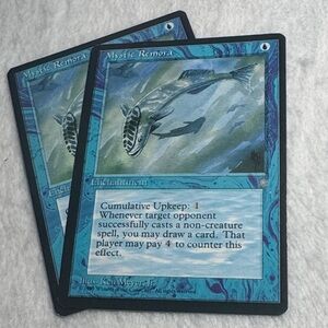 MTG Magic the Gathering Mystic Remora x2